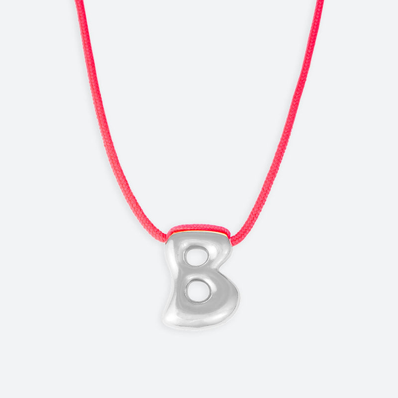 JOY ONE LETTER NECKLACE - GOLD OR SILVER PLATED