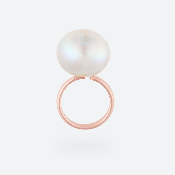 BAGUE BULLE "SOLO" (3 MODÈLES) - La Môme Bijou - bague bulle DMB24 INCONTOURNABLE NEW plaqué or rose ring rose gold plated SELECT XMAS23