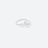 “DUO” 2 PEARL BUBBLE RING (3 MODELS)