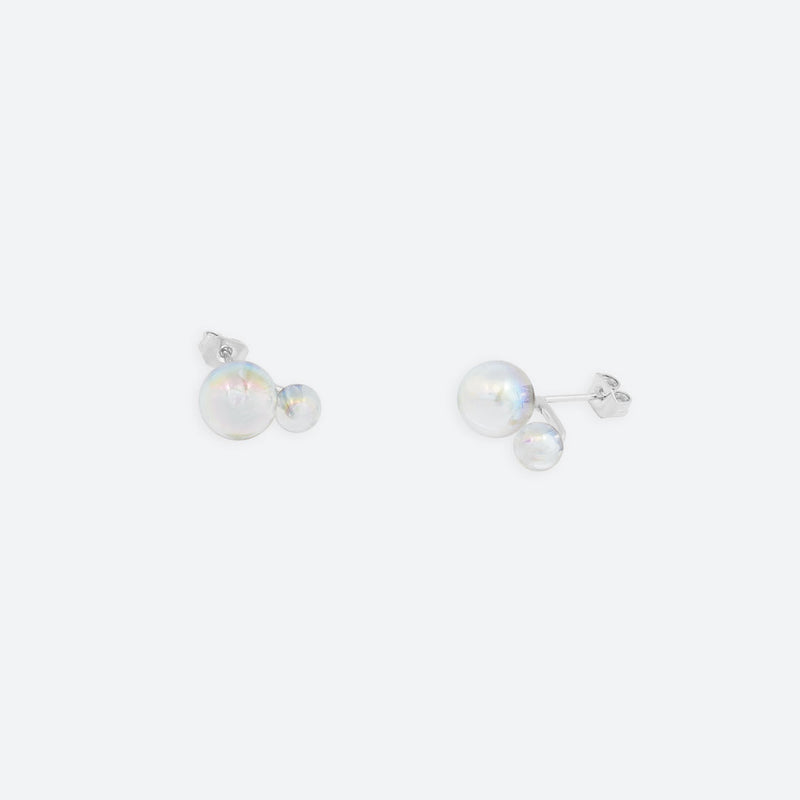 DUO PEARL EARRINGS