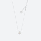 “BUBBLE” NECKLACE ONE PEARL (2 SIZES)