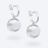 BULLE ONE PEARL HOOP HOOPS (2 SIZES)