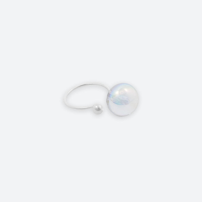 “DUO” 2 PEARL BUBBLE RING (3 MODELS)