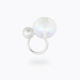 “DUO” 2 PEARL BUBBLE RING (3 MODELS)