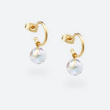 BULLE ONE PEARL HOOP HOOPS (2 SIZES)