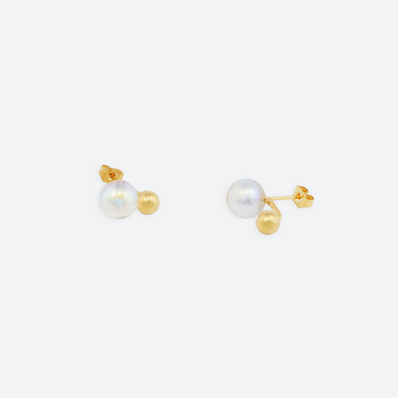 DUO PEARL EARRINGS