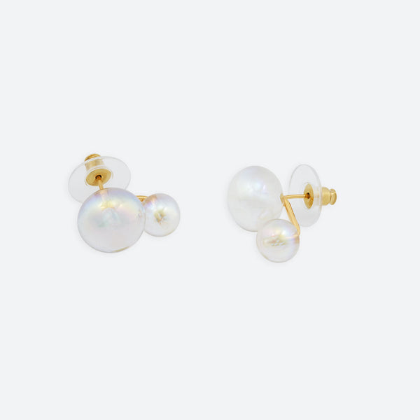 DUO PEARL EARRINGS