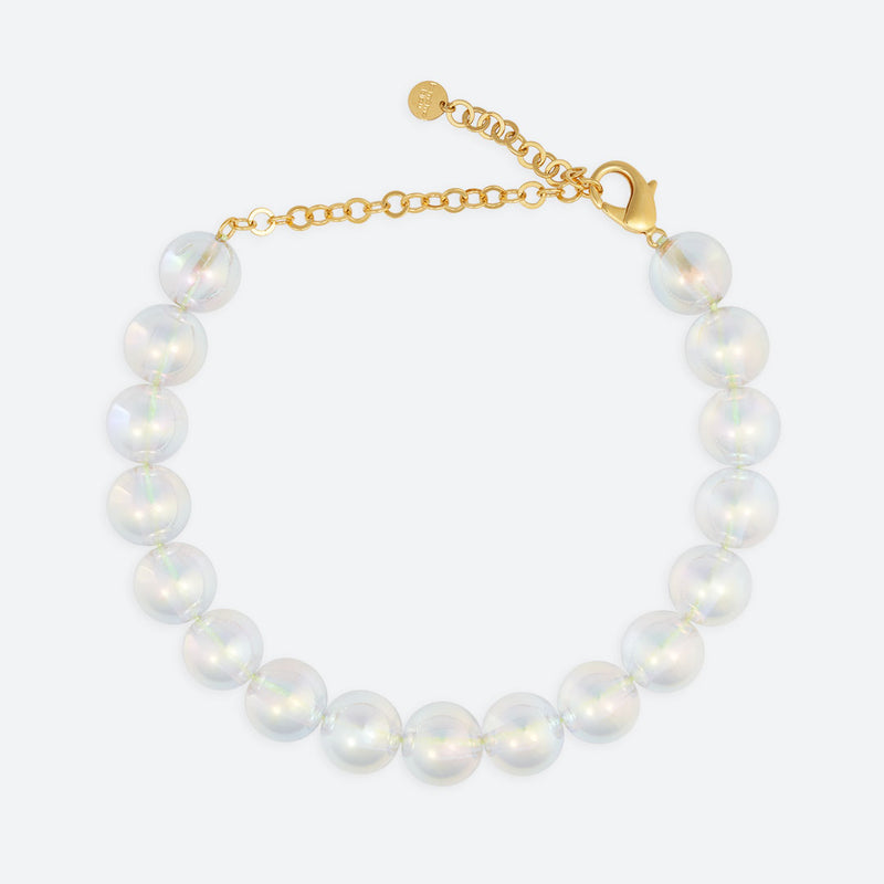 “BUBBLE” NECKLACE 17 PEARLS