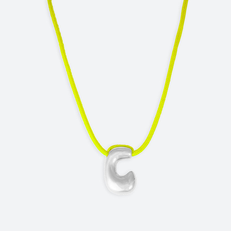 LETTER C NECKLACE