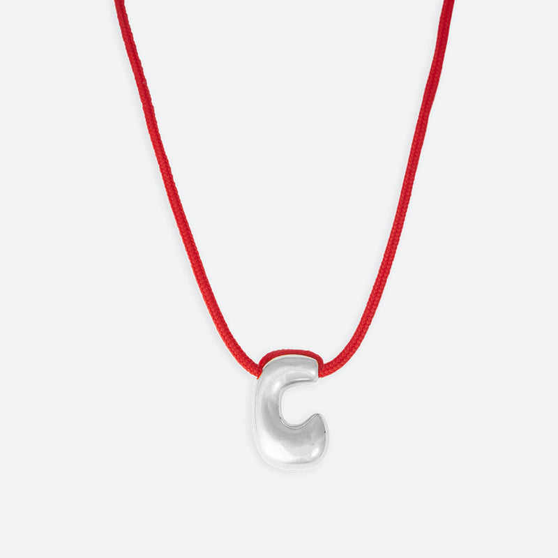 LETTER C NECKLACE