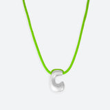 LETTER C NECKLACE