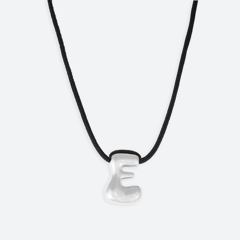 LETTER E NECKLACE