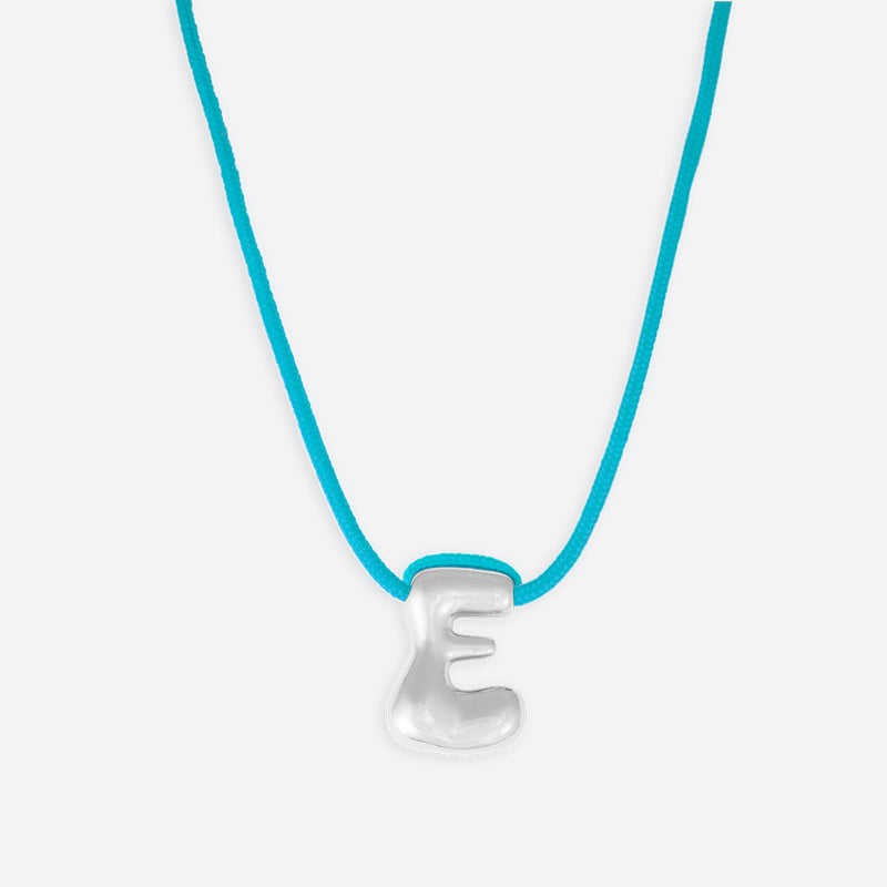 LETTER E NECKLACE