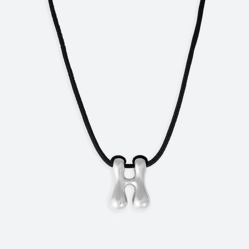 LETTER H NECKLACE