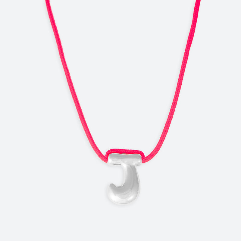 LETTER J NECKLACE