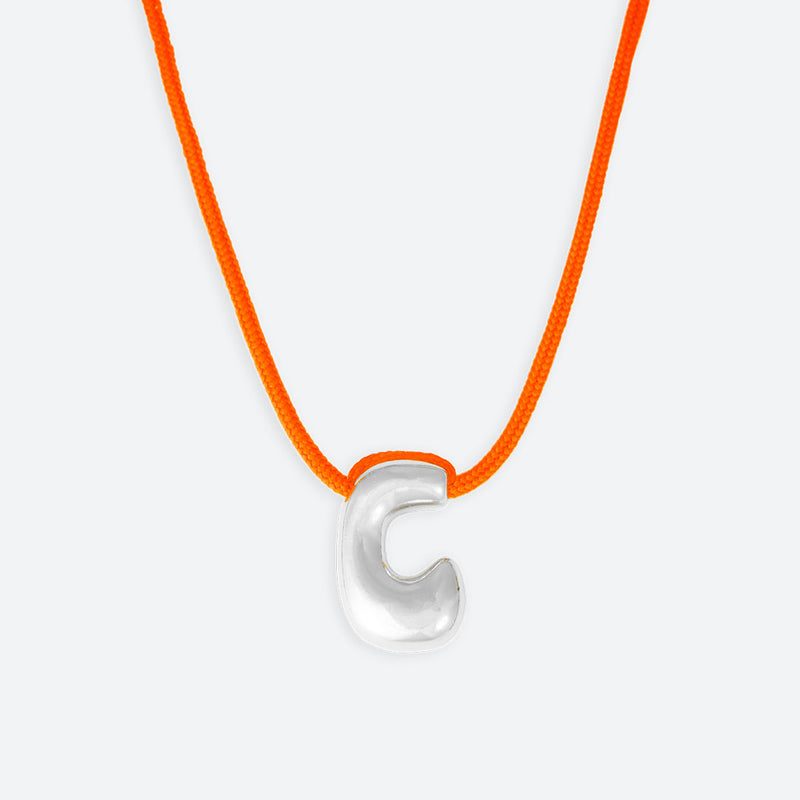 LETTER C NECKLACE