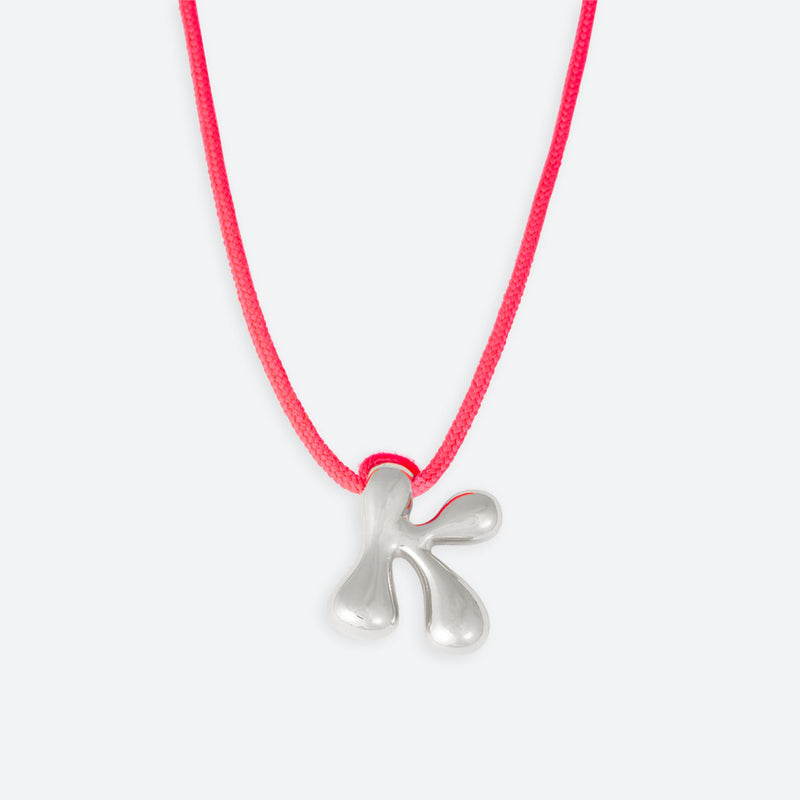 LETTER K NECKLACE