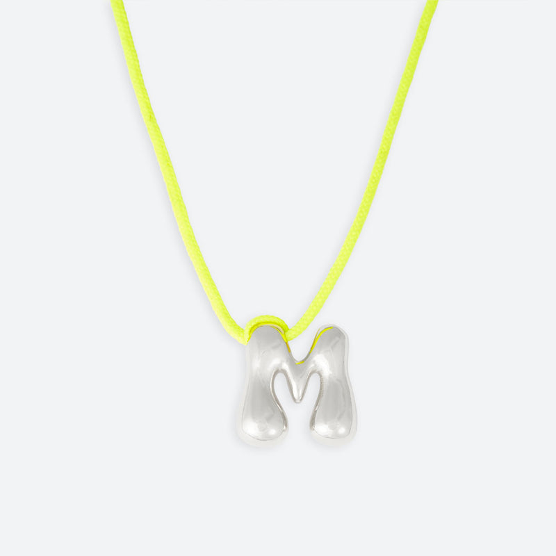 LETTER M NECKLACE