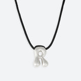 LETTER R NECKLACE