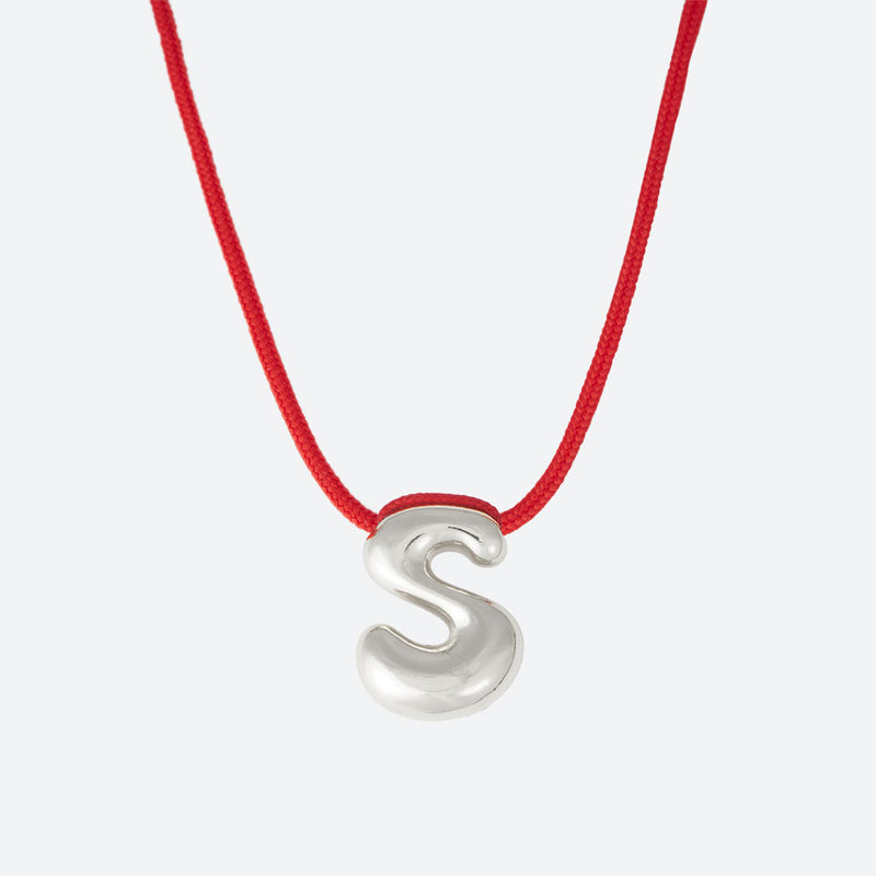 JOY ONE LETTER NECKLACE - GOLD OR SILVER PLATED