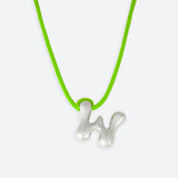 LETTER W NECKLACE