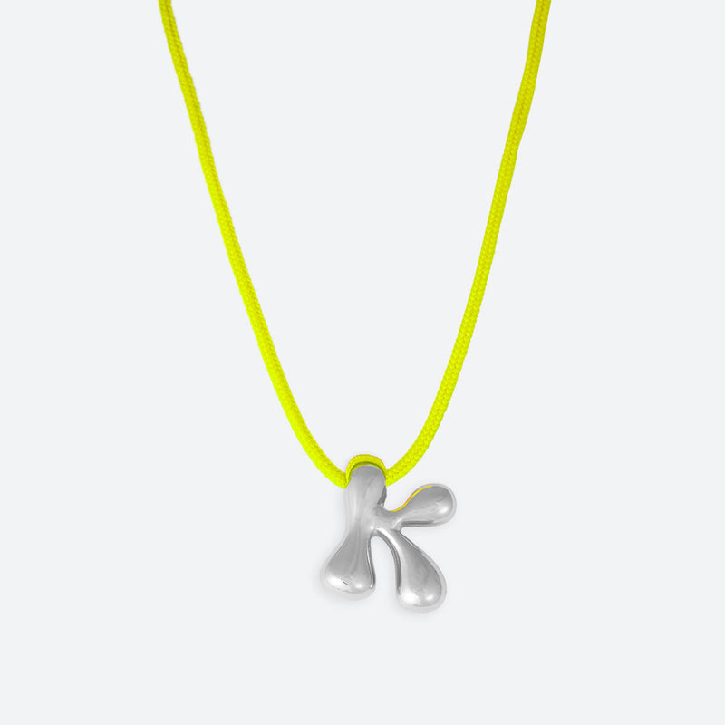 LETTER K NECKLACE