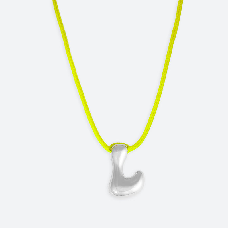 LETTER L NECKLACE