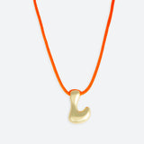 JOY ONE LETTER NECKLACE - GOLD OR SILVER PLATED