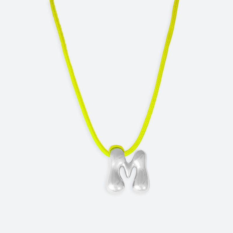 LETTER M NECKLACE