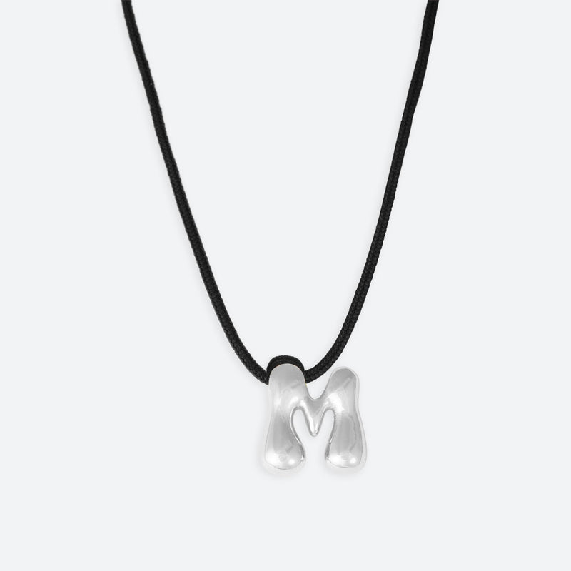 LETTER M NECKLACE