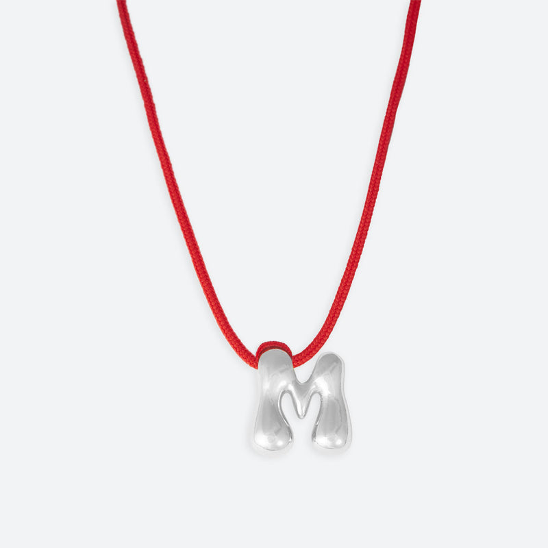 LETTER M NECKLACE