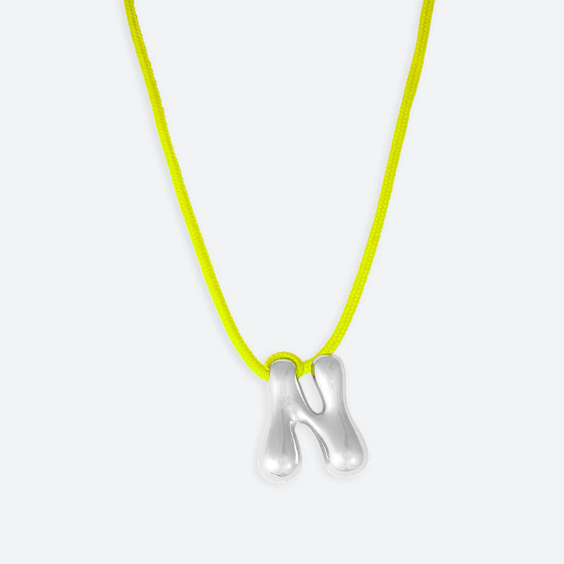 LETTER N NECKLACE