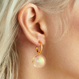 BULLE ONE PEARL HOOP HOOPS (2 SIZES)