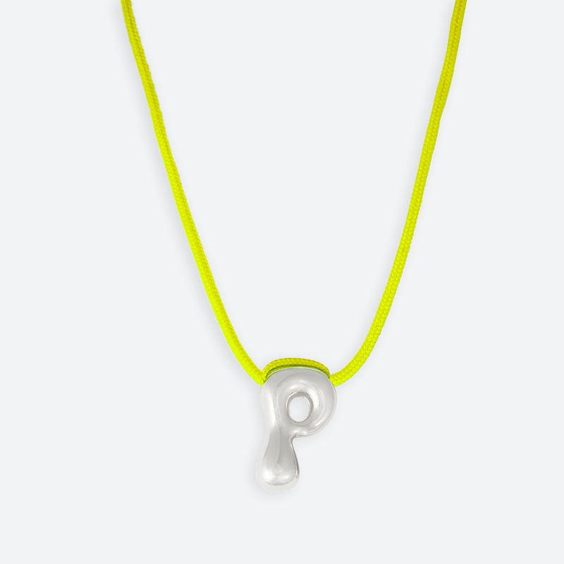 LETTER P NECKLACE