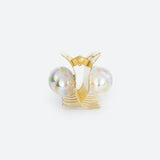 3 PEARLS HAIR CLIP