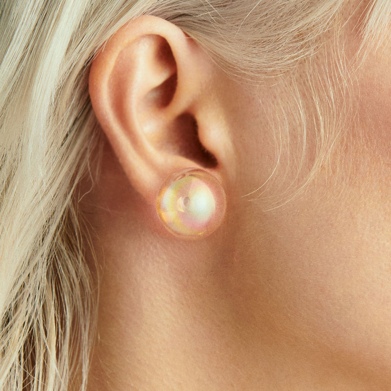 “ONE BUBBLE” EARRINGS (12 mm)