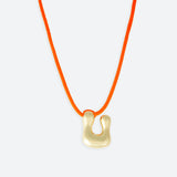 JOY ONE LETTER NECKLACE - GOLD OR SILVER PLATED