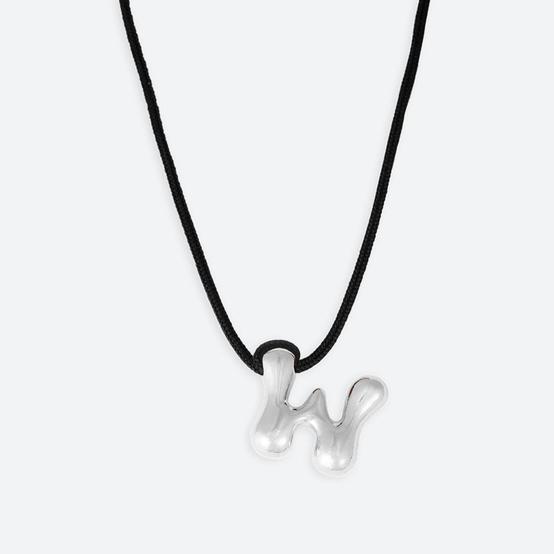 LETTER W NECKLACE