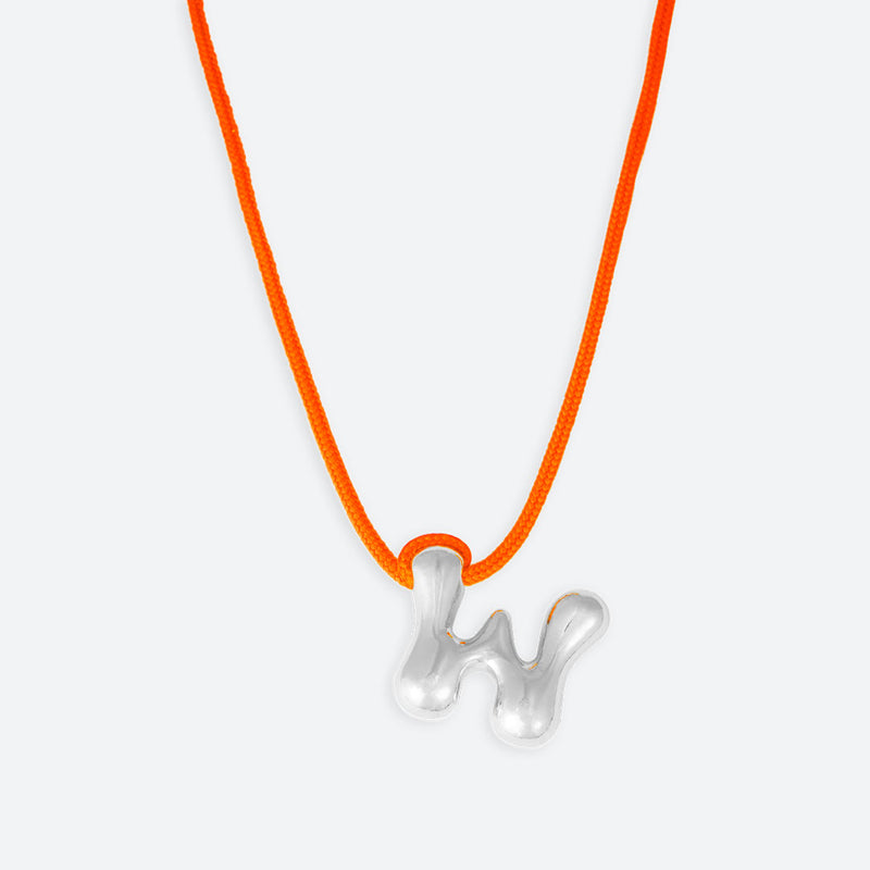 LETTER W NECKLACE