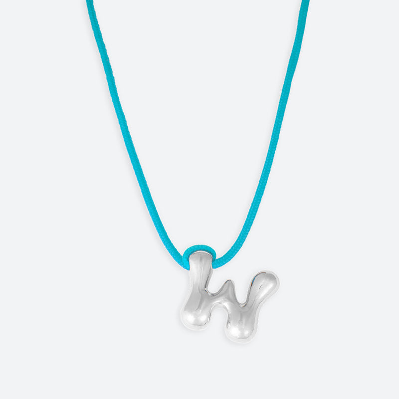 LETTER W NECKLACE