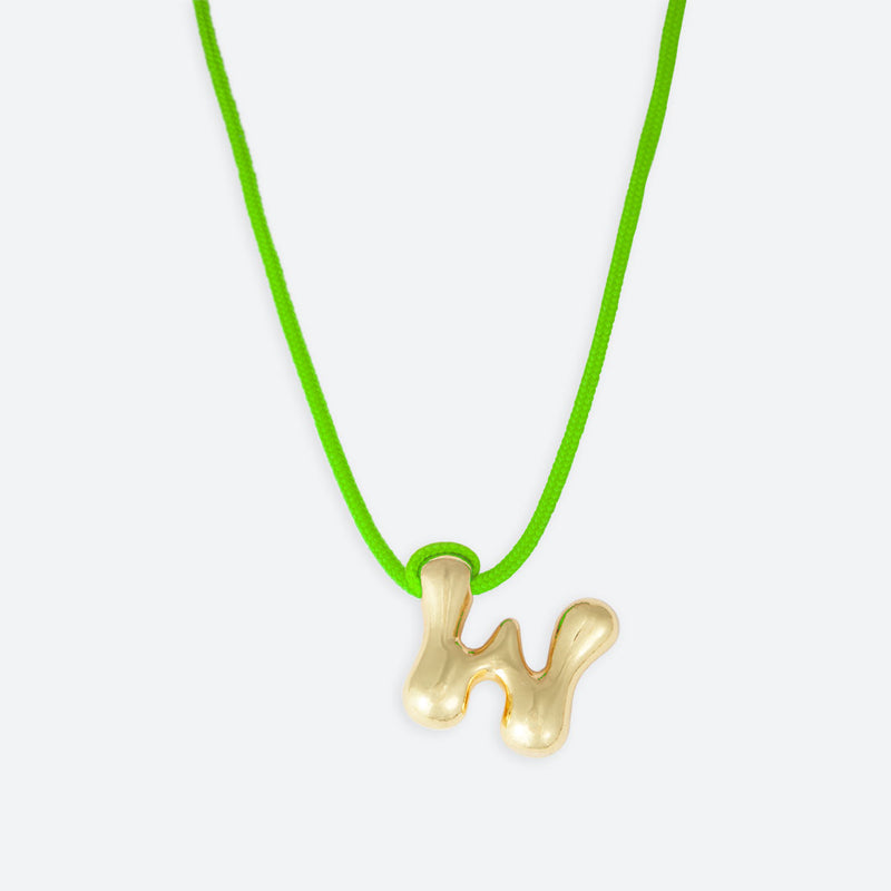 JOY ONE LETTER NECKLACE - GOLD OR SILVER PLATED